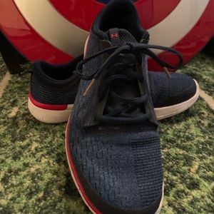 UA 6Y Navy Shoes